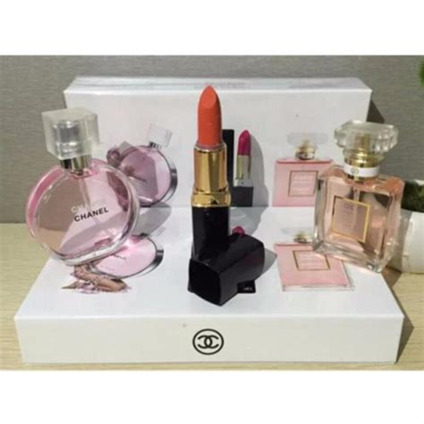 geschenk set chanel|Chanel fragrance set.